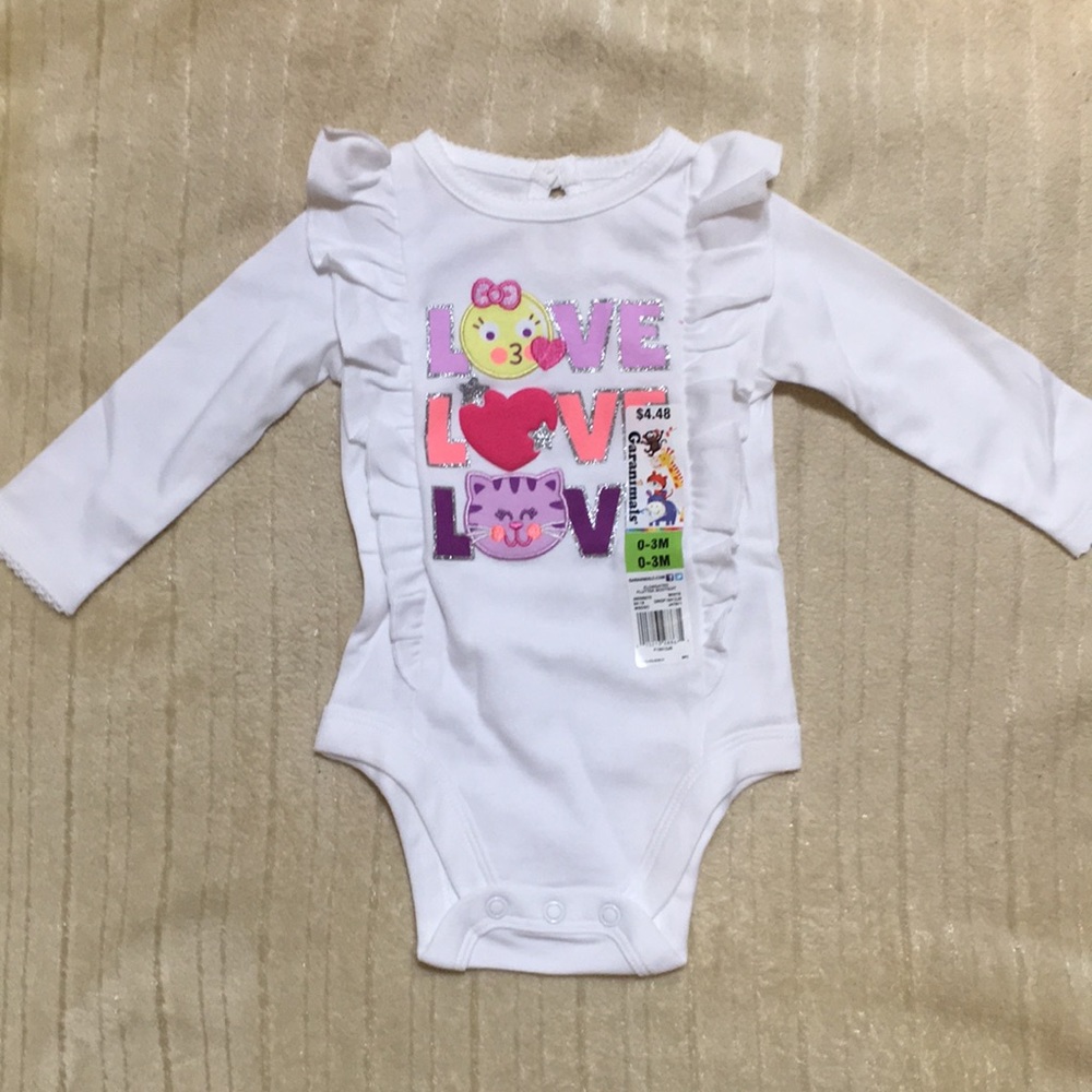 Baby white onesie